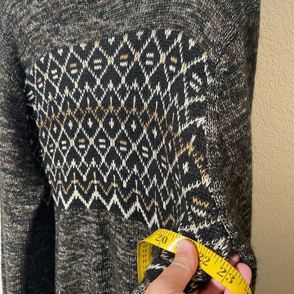 Scotch & Soda Black and Cream Crewneck Sweater - Picture 6 of 7